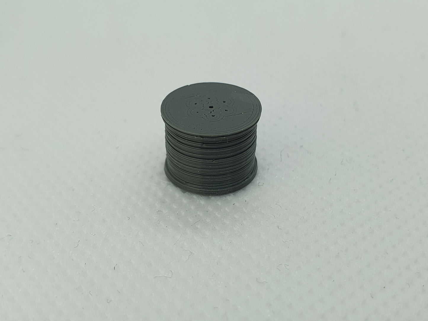 OO gauge scale model of a full cable drum - Three Peaks Models