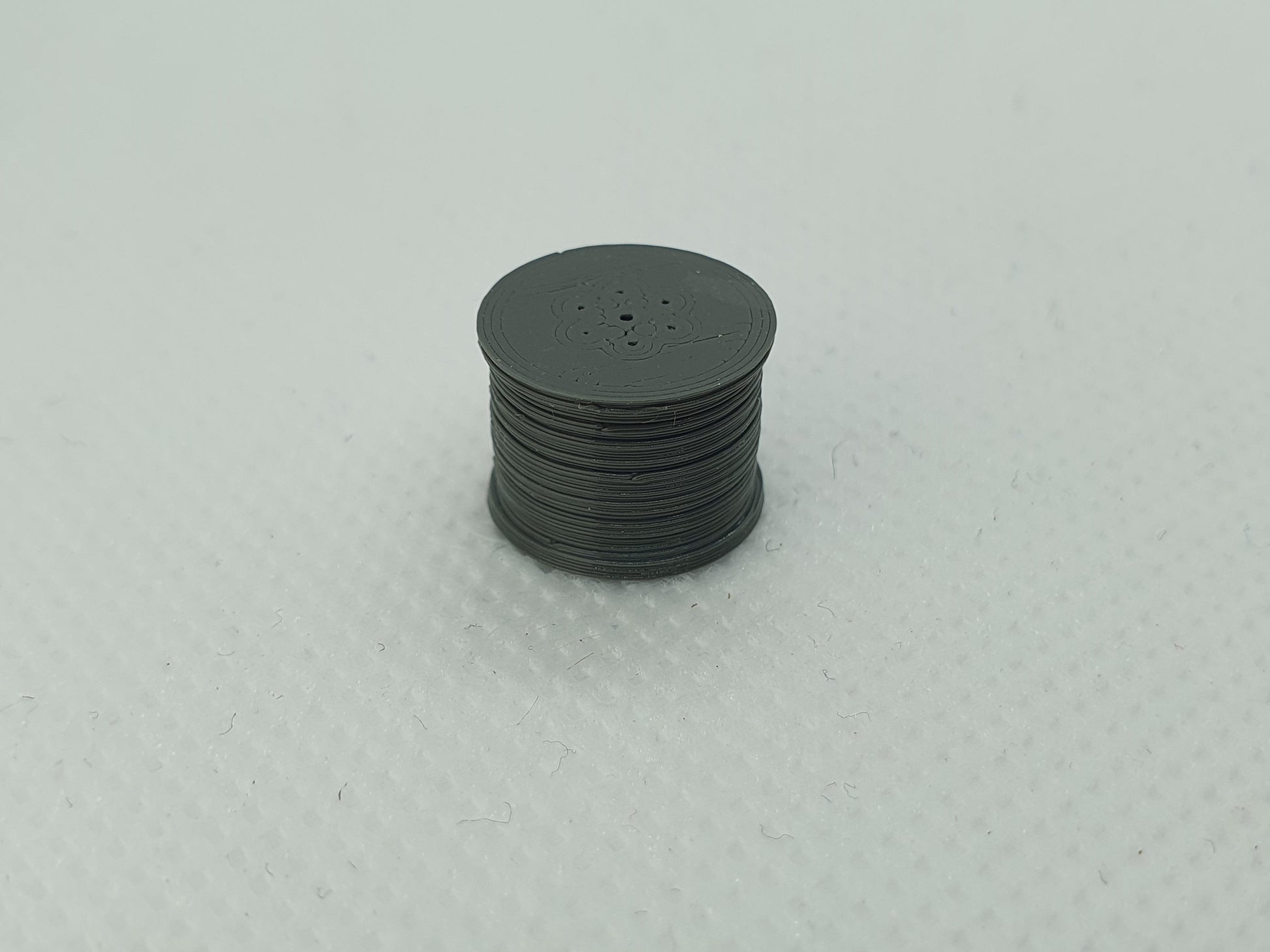 OO gauge scale model of a full cable drum - Three Peaks Models