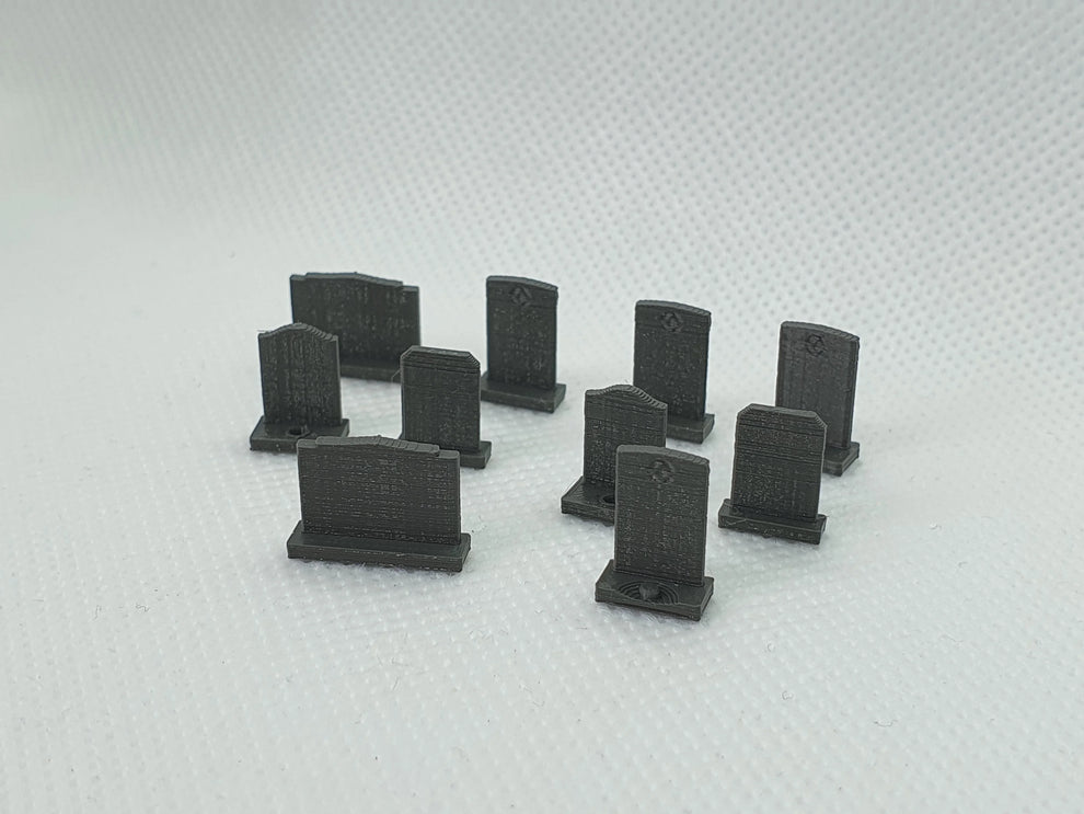 Gravestones scale model sets for model railways - O OO TT N gauge ...