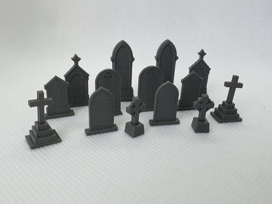 Gravestones scale models - Three Peaks Models