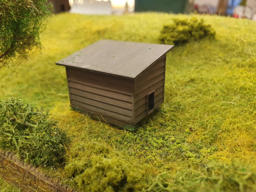 Chicken coop scale model kit for model railways - O OO TT N Z gauge ...